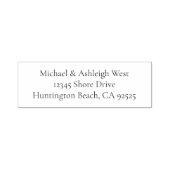 結婚差出人住所 セルフインキングスタンプ (デザイン)