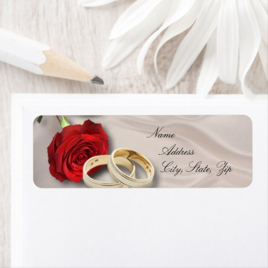 結婚差出人住所 ラベル (インサイチュ)