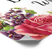 結婚席次表「どこでも座って」ポスター ポスター (角)