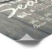 結婚席 Champagne グラスを選んで、側を選ばない - 結婚式場看板ポスター - エレガントな ポスター (角)