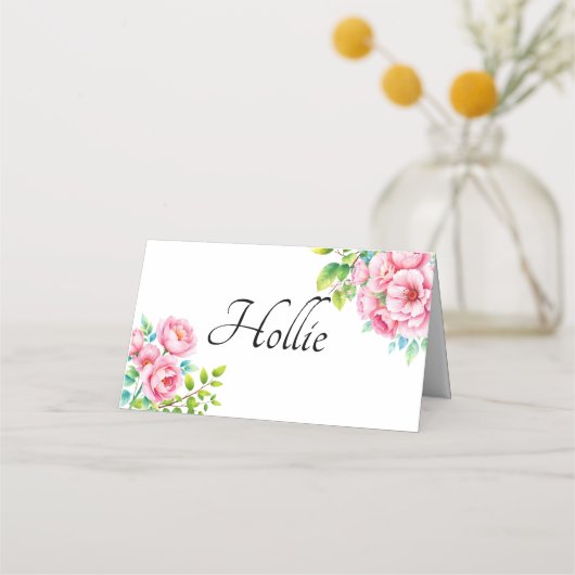 結婚座席表 プレイスカード (正面)