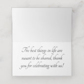 結婚座席表 プレイスカード (内部開封)