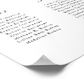 結婚座席表 ポスター (角)