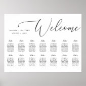 結婚座席表 ポスター (正面)