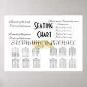 結婚座席表 ポスター (正面)