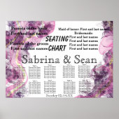 結婚座席表 ポスター (正面)