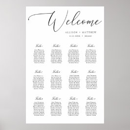 結婚座席表 ポスター