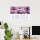 結婚座席表 ポスター (ホームオフィス)