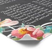 結婚座席表 ポスター (角)