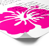 結婚座席表 ポスター (角)