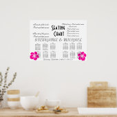 結婚座席表 ポスター (キッチン)