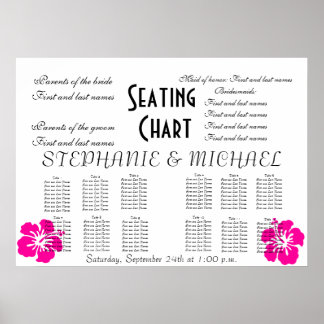 結婚座席表 ポスター