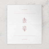 結婚座席表 – ワイルドフラワーエレガンス プレイスカード (外部開封)
