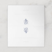 結婚座席表 – ワイルドフラワーエレガンス プレイスカード (外部開封)