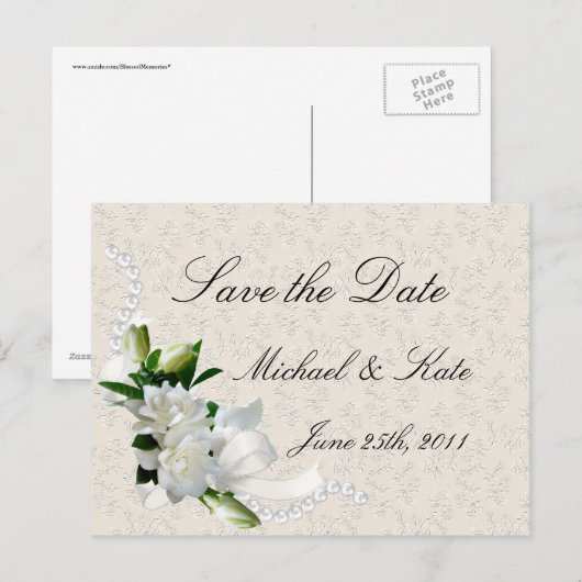 結婚庭 案内ポストカード (正面/裏面)