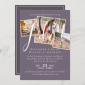 結婚延期変更披露宴 (正面/裏面)