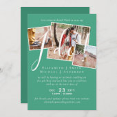 結婚延期変更披露宴 (正面/裏面)