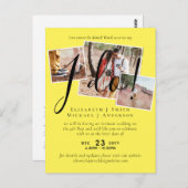 結婚延期変更披露宴 ポストカード (正面/裏面)