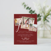 結婚延期変更披露宴 ポストカード (スタンド正面)