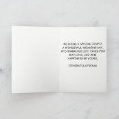 結婚式おめでとうオーダーメイドカード カード (内部)