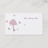 結婚式およびタキシード 名刺 (裏面)