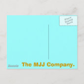 結婚式が大好き。私も挙げたいな。できれば... インビテーションポストカード (裏面)