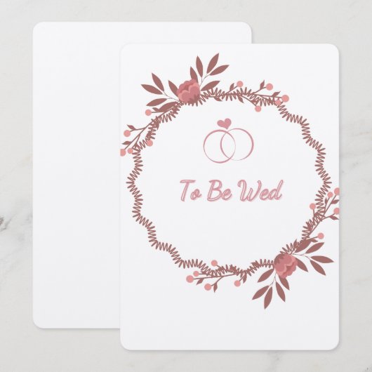 結婚式です シーズンカード (正面/裏面)