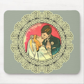 結婚式でのキス マウスパッド