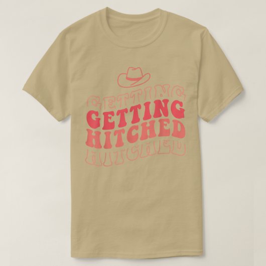 結婚式で大騒ぎ　花嫁と友達たちのパーティ Tシャツ (デザイン正面)
