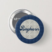 結婚式で指輪を運んで来る人ボタン 缶バッジ (正面&裏面)