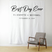 結婚式で最高の1日 フォトブース タペストリー (インサイチュ)