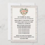 結婚式に最適な日 - 招待状 - 裏を参照 (裏面)