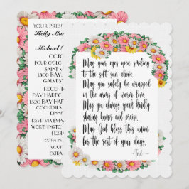 結婚式に最適な日 - 詳細は裏面へ 招待状