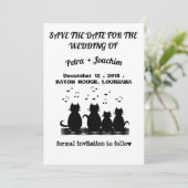 結婚式のお知らせ サンキューカード (スタンド正面)