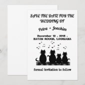 結婚式のお知らせ サンキューカード (正面/裏面)