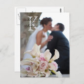 結婚式のお礼はがき ポストカード (正面/裏面)