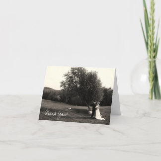 結婚式のお礼カード サンキューカード