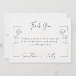 結婚式のお礼カード 招待状