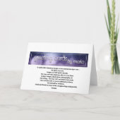 結婚式のお礼カード D9 サンキューカード (裏面)