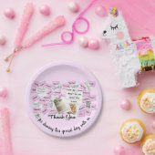 結婚式のお礼 ペーパープレート (パーティー)