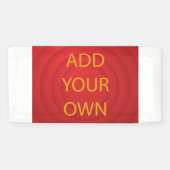 結婚式のお祝いのためのカスタムビニールバナー 横断幕 (横)