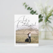 結婚式のお祝いをしよう 案内ポストカード (スタンド正面)