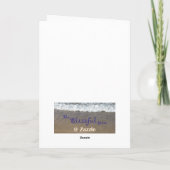 結婚式のお祝い--デイジー カード (裏面)