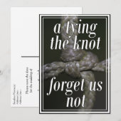 結婚式のご案内 保存日付 招待状 (正面/裏面)