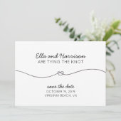 結婚式のご案内 保存日/婚約パーティー セーブザデート (スタンド正面)