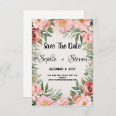 結婚式のご案内 保存版 セーブザデート (正面/裏面)