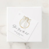 結婚式のご案内 彼女は結婚する ブライダルシャワー フェイバータグ (インサイチュ)