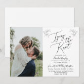 結婚式のご案内 招待状 (正面/裏面)