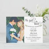 結婚式のご案内 結婚披露宴 招待状 (スタンド正面)