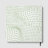 結婚式のためのメヘンディデザインのゲストブック ゲストブック (裏面)